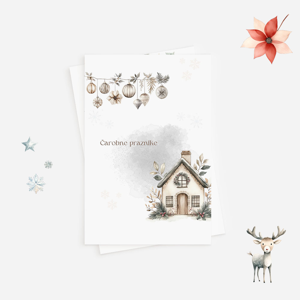Voščilnica božična