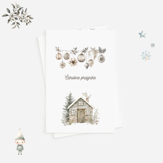 Voščilnica božična