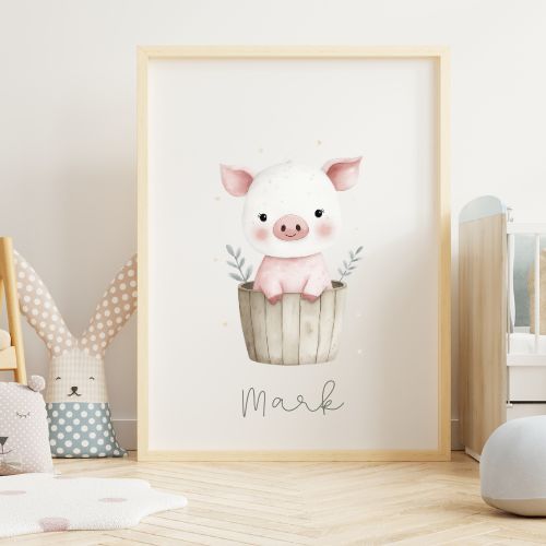 Personaliziran print pujsek z imenom