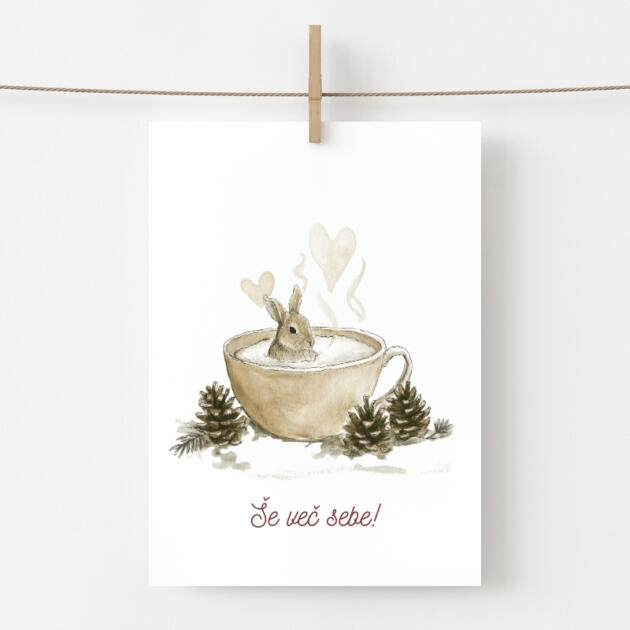 Voščilnica Še več tebe